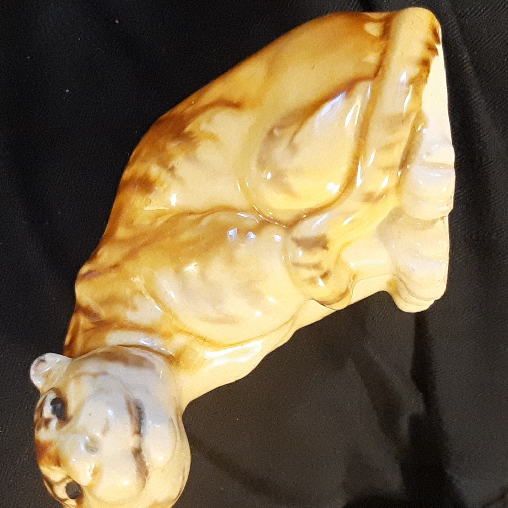 Majolica Chinese pottery Tiger